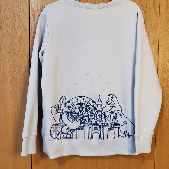 Disneyland 2018 Gray Crewneck Sweater Exclusive - Picture 8 of 15